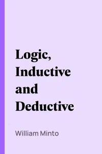 Logic, Inductive and Deductive_cover