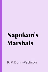 Napoleon's Marshals_cover