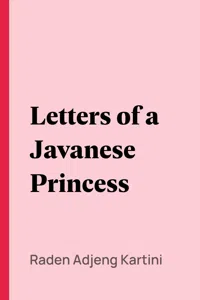 Letters of a Javanese Princess_cover