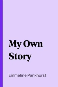 My Own Story_cover