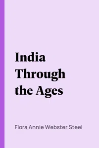 India Through the Ages_cover
