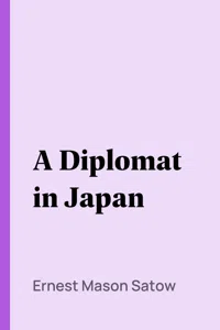A Diplomat in Japan_cover