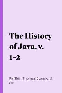 The History of Java, v. 1-2_cover