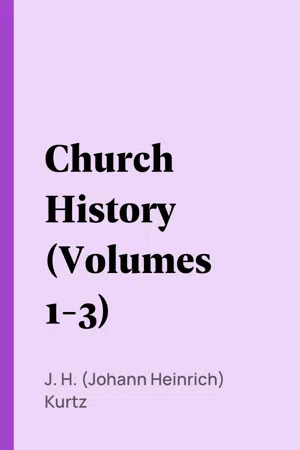 Church History (Volumes 1-3)