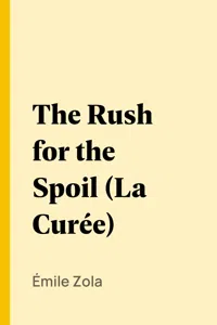The Rush for the Spoil_cover