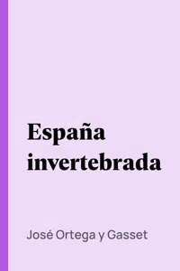 España invertebrada_cover