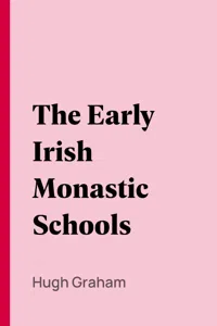 The Early Irish Monastic Schools_cover