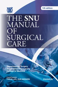 The SNU Manual of Surgical Care 5 Edition_cover