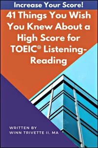 41 Things You Wish You Knew About a High Score for the for TOEIC® Listening-Reading_cover