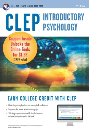 CLEP&reg; Introductory Psychology Book + Online