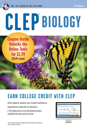 CLEP&reg; Biology Book + Online