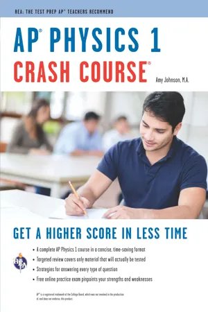 AP&reg; Physics 1 Crash Course Book + Online