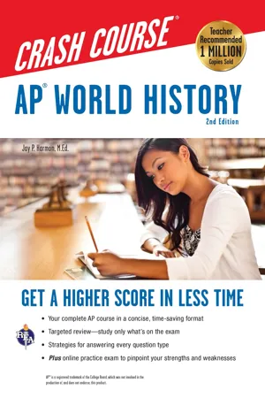 AP&reg; World History Crash Course Book + Online