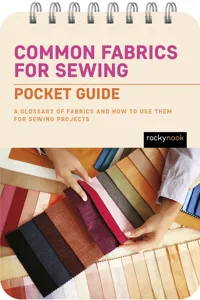 Common Fabrics for Sewing: Pocket Guide_cover