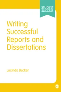 Writing Successful Reports and Dissertations_cover