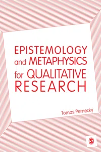 Epistemology and Metaphysics for Qualitative Research_cover