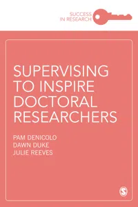 Supervising to Inspire Doctoral Researchers_cover