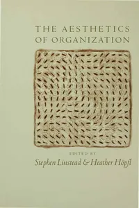 The Aesthetics of Organization_cover