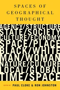 Spaces of Geographical Thought_cover
