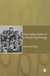 The Hidden Roots of Critical Psychology_cover