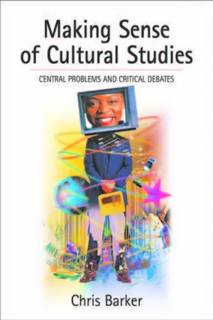 PDF Making Sense of Cultural Studies by Chris Barker eBook Perlego