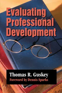 Evaluating Professional Development_cover