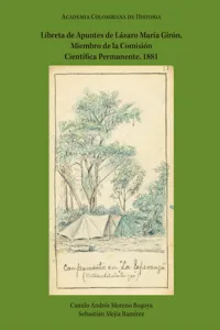 Libreta de Apuntes de Lázaro María Girón, Miembro de la Comisión Científica Permanente. 1881_cover