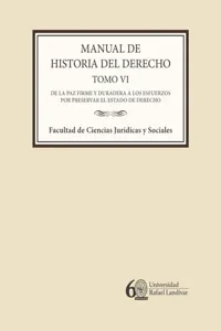 Manual de historia del derecho. Tomo VI_cover