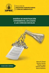 Diseños de investigación experimental aplicados a la ciencias sociales_cover