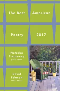 Best American Poetry 2017_cover