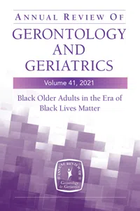 Annual Review of Gerontology and Geriatrics, Volume 41, 2021_cover