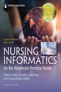 Nursing Informatics for the Advanced Practice Nurse, Third Edition_cover