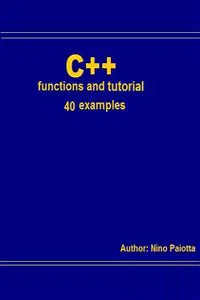C++ Functions and tutorial_cover