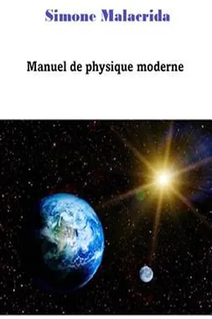 Manuel de physique moderne