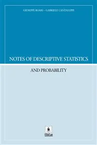 Notes Of Descriptive Statistics And Probability_cover