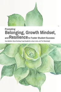 Promoting Belonging, Growth Mindset, and Resilience to Foster Student Success_cover