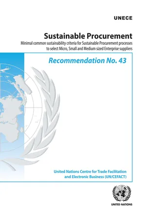 Recommendation N°43 - Sustainable Procurement