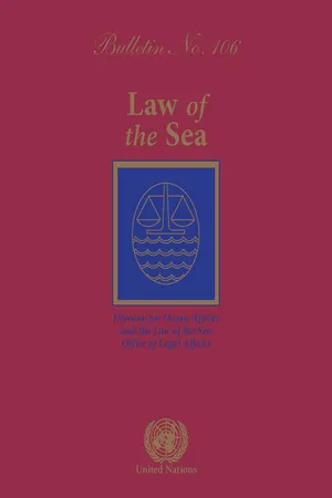 Law of the Sea Bulletin, No. 106