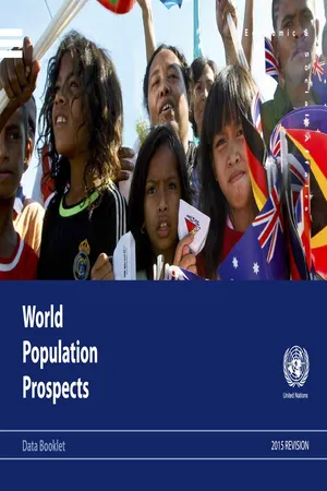 World Population Prospects: Data Booklet