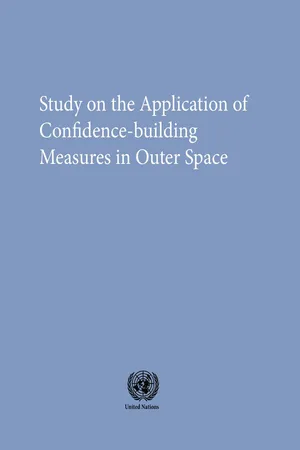 Study on the Application of Confidence-building Measures in Outer Space
