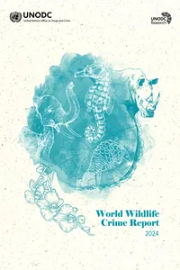World Wildlife Crime Report 2024_cover