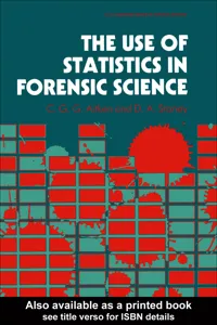 The Use Of Statistics In Forensic Science_cover