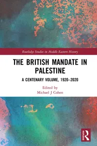 The British Mandate in Palestine_cover