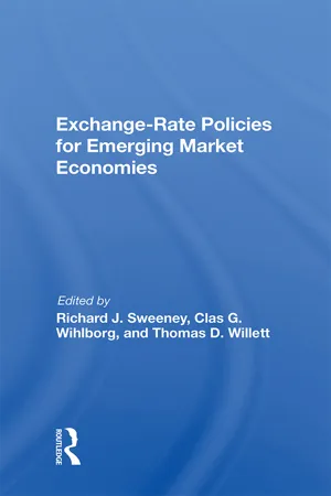 Exchange-Rate Policies For Emerging Market Economies