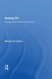 Eating Oil: Energy Use In Food Production_cover