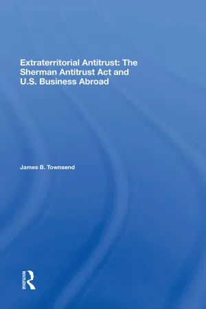 Extraterritorial Antitrust
