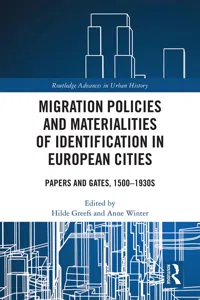 Migration Policies and Materialities of Identification in European Cities_cover