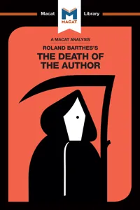 An Analysis of Roland Barthes's The Death of the Author_cover
