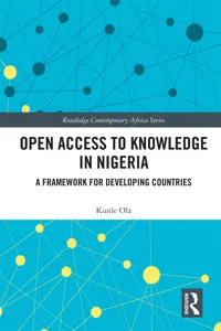 Open Access to Knowledge in Nigeria_cover