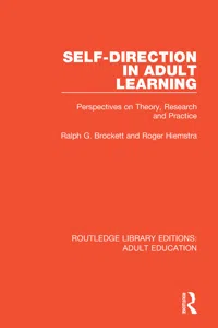 Self-direction in Adult Learning_cover